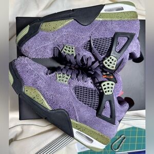 Women’s air Jordan 4 retro purple suede Nike